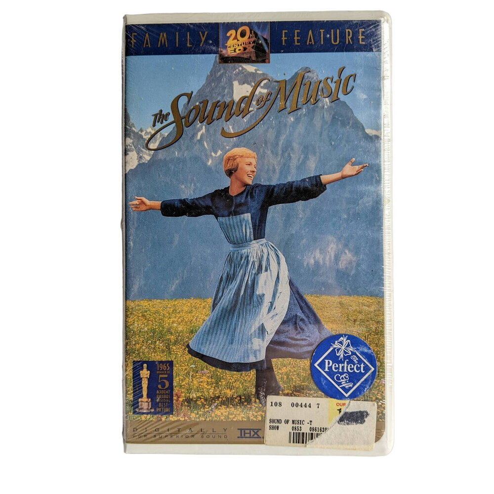 Sound of Music VHS Tape Clamshell Widescreen Julie Andrews Sealed Unopened